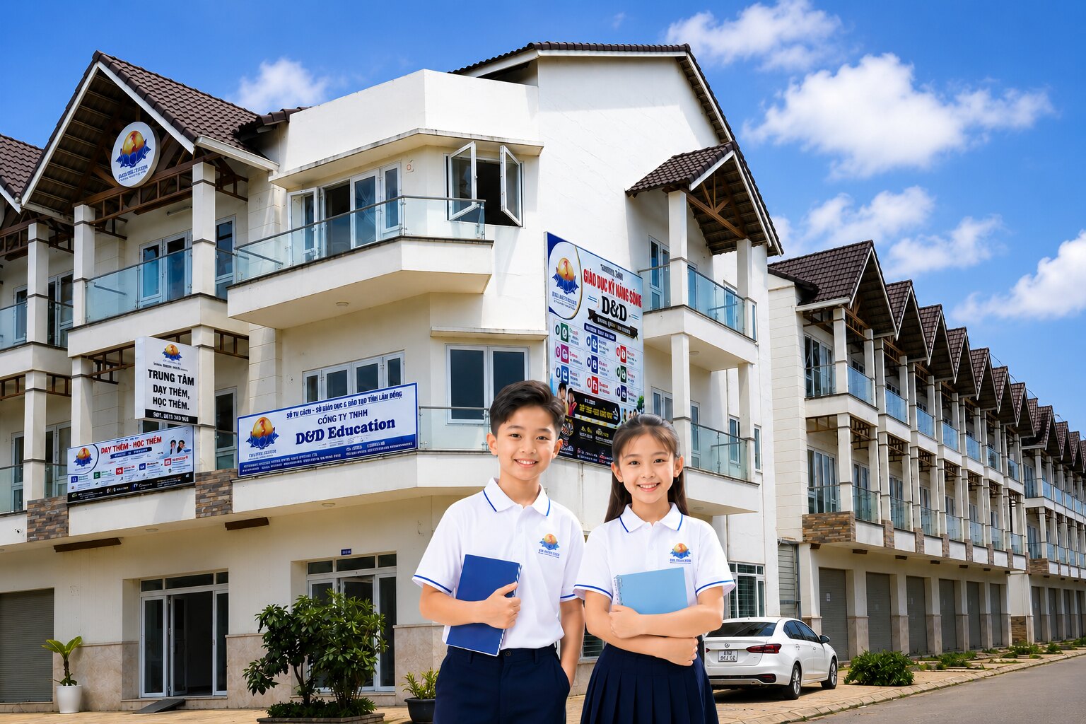 Mặt tiền Trung tâm D&D Education